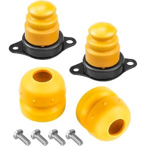 4Pcs Jounce Bumper Kit Fits for Ford MUSTANG 2005-2012, Front and Rear Jounce Shock Bump Stops Replace M-5570-A