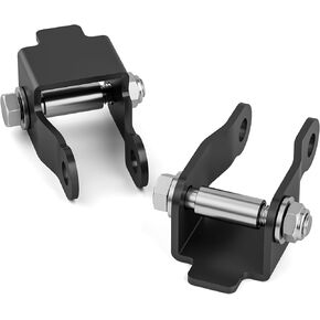 KSP 3" Silverado Rear Lift Block, 3in Rear Lift Kits Compatible with Chevy Silverado 1500 1999-2024, 2pc Rear Lift Block with 4pc Extended Square Leaf Spring Ubolts For GMC Sierra 1500 2WD 4WD 99-24