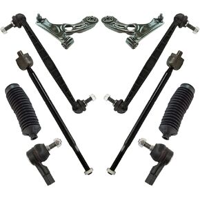 TRQ Front Steering & Suspension Kit Compatible with 2012-2018 Chevrolet Sonic