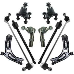 TRQ Front Steering & Suspension Kit Compatible with 2015-2020 Audi 2015-2018 Volkswagen