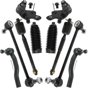 TRQ Front Steering & Suspension Kit Compatible with 2005-2012 Toyota Avalon