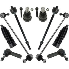 TRQ Front Steering & Suspension Kit Compatible with 2010-2012 Ford Escape