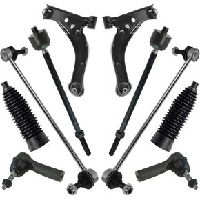 TRQ Front Steering & Suspension Kit Compatible with 2010-2012 Ford Escape