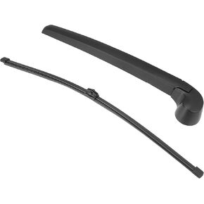 ACROPIX Rear Windshield Wiper Blade Arm Assembly Fit for Audi A4 Avant - Pack of 2 Black