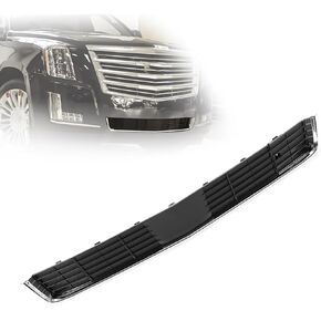Front Bumper Chrome Trim Grille Lower Face bar Compatible with 2015-2020 C-a-d-i-llac E-s-c-a-lade
