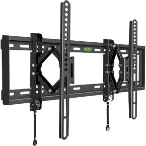 USX MOUNT Full Motion TV Wall Mount Bracket for 32-90" TVs up to 150lbs with 8" Sliding Design, Ultra-Large TV Mount for up to 24" Studs with Swivel, Tilt, Extension & Leveling, Max VESA 600x400mm