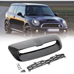 ABS Painted Black Hood Scoop fits for Mini Cooper S R55 R56 R57 R58 R59 Hood Vent Scoop 2007 2008 2009 2010 2011 2012 2013