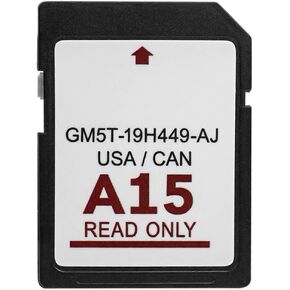 Latest A15 Navigation SD Card Fit for Ford Lincoln Replace GM5T-19H449-AJ, GPS System Updated USA CA Map, Road Trip Essentials
