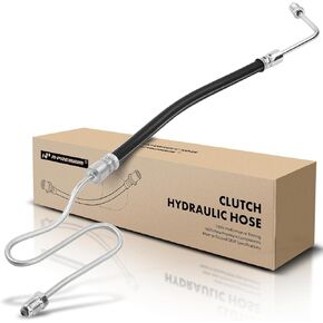 A-Premium Clutch Hydraulic Hose Line Compatible with Volkswagen Jetta Golf 1993-1998, Cabrio 1995-1998, Replace# 1H1721465B