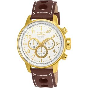 Invicta Men's 16011 S1 Rally Analog Display Japanese Quartz Brown Watch