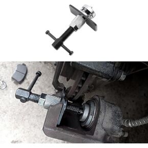 Brake Caliper Piston Rewind Tool, Brake Piston Wind Back Tool, Car Rear Brake Pad Wind Back Tool, Right Handle Set Brake Caliper Wind Back Tool for Replacement of Rear Brake Pad