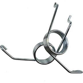 2pcs Rear Brake Caliper Springs 7H0615296 7H0615295A WHC01212N 2230121 7M0615295 Replaces Parking Brake Lever Return Spring Silver for VW Golf MK4 1998-2004
