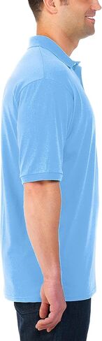 قميص بولو سبوت شيلد بأكمام قصيرة للرجال من Jerzees in Kuwait