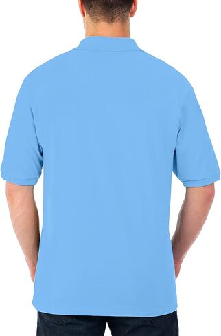 قميص بولو سبوت شيلد بأكمام قصيرة للرجال من Jerzees in Kuwait