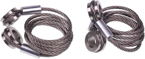 2PCS Long Side Hood Stay Control Cable L92-6000-0718 924-5402 Compatible with 1987-2010 Peterbilt 357 367 375 377 378 379 in Saudi Arabia