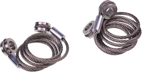 2PCS Long Side Hood Stay Control Cable L92-6000-0718 924-5402 Compatible with 1987-2010 Peterbilt 357 367 375 377 378 379 in Saudi Arabia