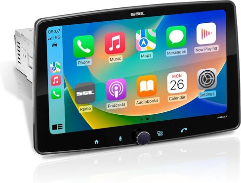 ساوند ستورم لابراتوريز هيكل دين فردي SDML10ACP، شاشة لمس سعوية قابلة للفصل 10 انش، ابل كاربلاي، اندرويد اوتو، بلوتوث، بدون دي في دي، اضاءة RGB، صوت FLAC عالي الدقة in Kuwait