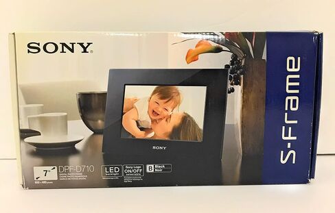 Sony DPF-D810 SVGA LCD (4:3) Digital Photo Frame (Black, 8-Inch) in Saudi Arabia