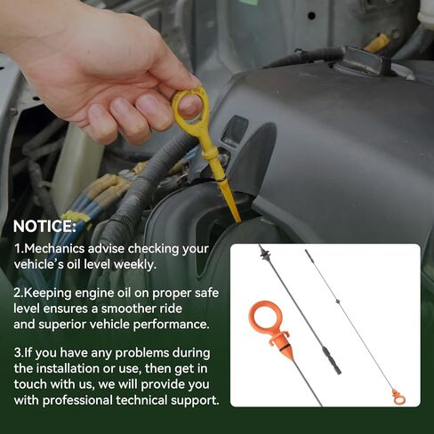 عصا قياس المحرك SCITOO 15650-P2F-A00 1996-2000 لسيارة Honda Civic 1.6L 1996-1997 لسيارة Honda Civic del Sol 1.6L in Saudi Arabia