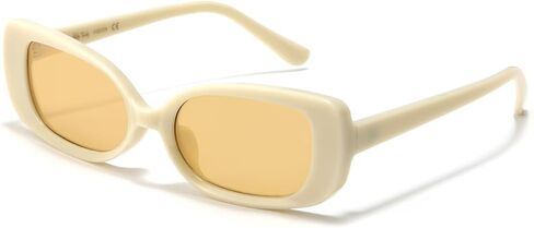 Veda Tinda Vision Square and Rectangle Sunglasses Womens y2k Men Glasses Trendy 90s Cool Retro Polarized Lens UV Protection in Kuwait