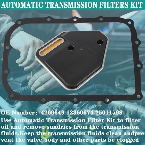 A404 A413 A670 Automatic Transmission Filters Kit Compatible with 1982-2007 Chrysler Daytona LeBaron Dodge Caravan Daytona Plymouth Grand Voyager Neon Replaces ‎4269649 12360674 25011598 in Saudi Arabia