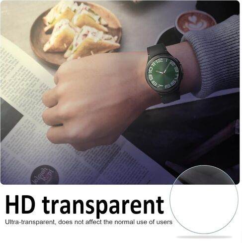 SPGUARD [4 Pack] Galaxy Watch 6 40mm Screen Protector & Watch 5 40mm/ Watch 4 40mm Protector,Tempered Glass Accessories for Samsung Watch 6/5/4 40mm in Saudi Arabia