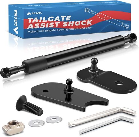 ARANA Tailgate Accessories Assist for Ford Maverick, Slow-Drop Tailgate Assist Shock Damper Fits for 2022 2023 2024 Ford Maverick Hybrid XL XLT Lariat(Provide All Tools) in Saudi Arabia