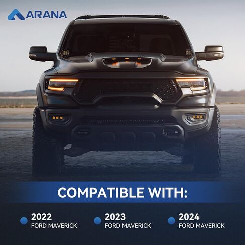 ARANA Tailgate Accessories Assist for Ford Maverick, Slow-Drop Tailgate Assist Shock Damper Fits for 2022 2023 2024 Ford Maverick Hybrid XL XLT Lariat(Provide All Tools) in Saudi Arabia