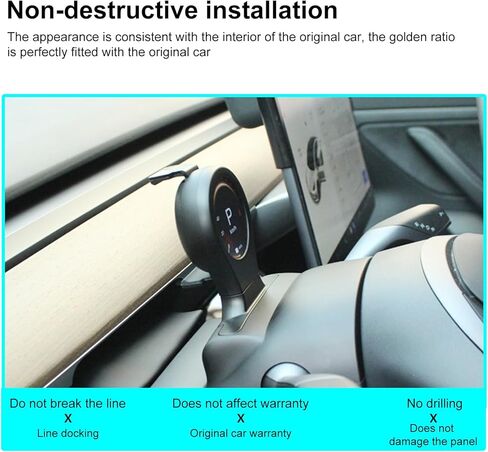 شاشة عرض رأسية لطراز Tesla 3 وY، عداد سرعة Hud مع شاشة لوحة أجهزة القياس الرقمية لطراز Tesla Y، شاشة عرض رأسية مع شحن لاسلكي وحامل هاتف محمول لـ Tesla in Kuwait