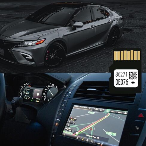 86271 0E076 أحدث بطاقة SD للملاحة لعام 2024 متوافقة مع تويوتا. الولايات المتحدة الأمريكية/CAN Navigation SD Card GPS 2024 Map Update يحل محل 86271 0E185، 86271 0E075، 86271 35012 in Kuwait