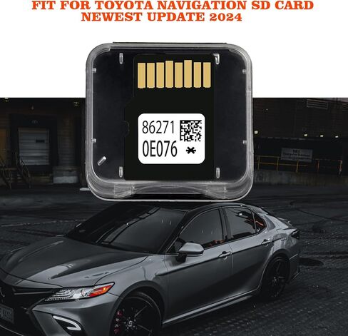 86271 0E076 أحدث بطاقة SD للملاحة لعام 2024 متوافقة مع تويوتا. الولايات المتحدة الأمريكية/CAN Navigation SD Card GPS 2024 Map Update يحل محل 86271 0E185، 86271 0E075، 86271 35012 in Kuwait