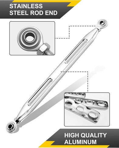 Shift Linkage Chrome Shift Linkage Rod Compatible for Harley Davidson 1986-2024 Softail Dyna Fatboy Street Glide Road Glide Road King Electra Glide in Saudi Arabia