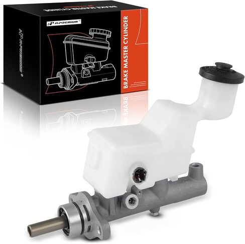 A-Premium Brake Master Cylinder with Reservoir and Sensor Compatible with Toyota Vehicles - Corolla, Matrix, 2003-2008 - Replace# 4720102300 in Saudi Arabia