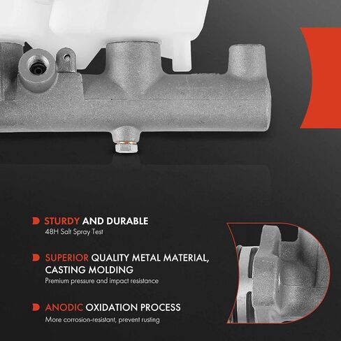 A-Premium Brake Master Cylinder with Reservoir and Sensor Compatible with Toyota Vehicles - Corolla, Matrix, 2003-2008 - Replace# 4720102300 in Saudi Arabia