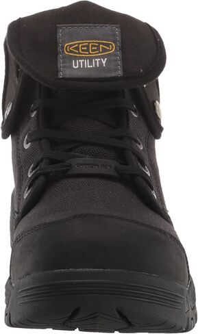 حذاء عمل رجالي من KEEN Utility مصنوع من القماش Roswell متوسط ​​الارتفاع ومقدمة مركبة in Kuwait
