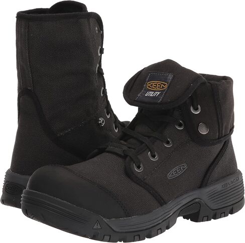 حذاء عمل رجالي من KEEN Utility مصنوع من القماش Roswell متوسط ​​الارتفاع ومقدمة مركبة in Kuwait