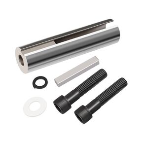 Extended 1" to 1 1/8 inch 1/4" Key Gas Engine Pulley Crank Shaft Sleeve Adapter.Works with Gas Engine Crank Shafts to enlarge The crank diameter to fit pulleys, gear boxes etc