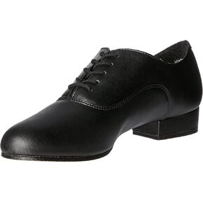 Capezio Men's Overture Oxford, Black, 10