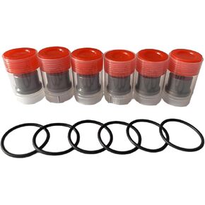 191 Delivery Valve 2418552159 Replacement for Dodge Ram Cummins 12V P7100 5.9L 1994 1995 1996 1997 1998, 5.9 P Pump 2500 3500 Engine,6pcs Delivery Valve