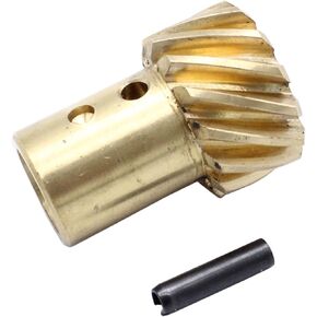0.491in Roller Cam Bronze HEI Distributor Gear Fit for Chevy SBC BBC 262-454 Engine 491" Shaft Street Hot Rat Rod