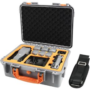 YETEETH Hard Case for DJI Air 3, Waterproof Pressure Resistant Carrying Case for DJI Air 3 Accessories - Fits Latest DJI RC 2/RC-N2