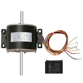 3315332.005 AC Condenser Fan Motor, F48AF70A61 Condenser Fan Motor Compatible with Brisk Air II Replacement for B57915 B59516 B59146 B59186 B59196, 1/5 Hp 115v,60hz,2.5a,1650 RPM,3 Speeds
