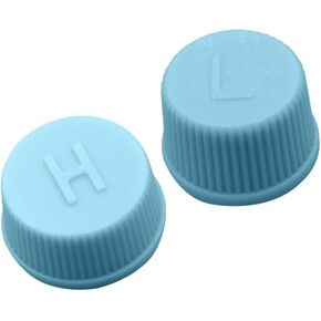 2Pcs Blue Replacement Valve Caps for Car Air Conditioning, Leakproof R134a AC System Charging Port Caps (High and Low Pressure) Valves, Air Conditioning, Low Pressure ac Cap, ac Caps for Cars