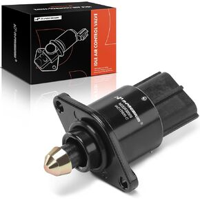 A-Premium Fuel Injection Idle Air Control Valve Compatible with Jeep & Dodge Vehicles - Cherokee 98-01, Grand Cherokee 98-04, TJ 98-04, Wrangler 98-04, Dakota 99-02, Replace# 4874373AB, 53030821