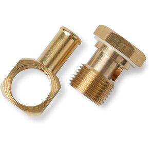 8089 Fuel Banjo Bolt and Inlet Fitting Kit For Edelbrock Square-Bore Carb For Carter AFB