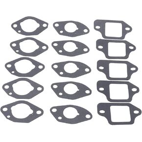 Carburetor Gaskets for Honda GCV135 GCV160 GCV190 GSV190 HRS216 HRT216 HRB216 HRR216 HRZ216 Lawn Mower 16212-Zl8-000 (Pack of 5)