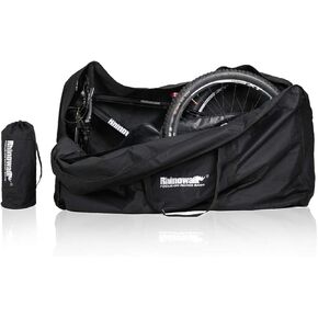 Folding Bike Bag 26 inch to 29 inch Thick Bicycle Travel Case,Bike Cases for Air Travel,Transport,Shipping