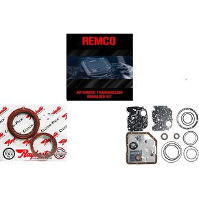 TH350(68-UP) TRANSMISSION BANNER KIT WITH OVERHAULT KIT STAGE-1 RAYBESTOS RED CLUTCHES