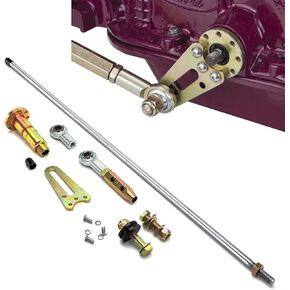 Maureen ACA-1807 Billet Adjustable Column Shift Linkage Kit for Chevy Turbo-Hydramatic 350-TH350 400-TH400 200-TH200 200-4R-TH200-4R 700-R4-TH700R4 Truck (23" Length)