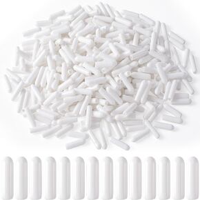OIIKI 100 PCS Universal Dishwasher Rack Tine Prong Repair End Cover Caps, Flexible Vinyl Extra Long 1 inch Anti Slip Round Tips-Gray in Kuwait
